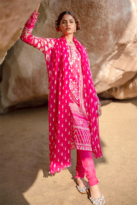 Sana Safinaz Mahay' 24 Pakistani Summer Suit - 005A a