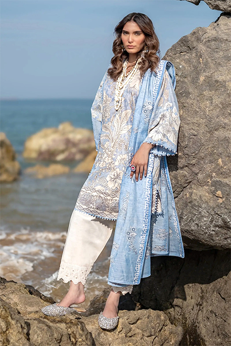 Sana Safinaz Mahay' 24 Pakistani Summer Suit - 009A a