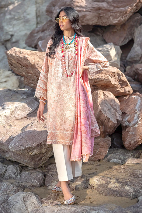 Sana Safinaz Mahay' 24 Pakistani Summer Suit - 009B a