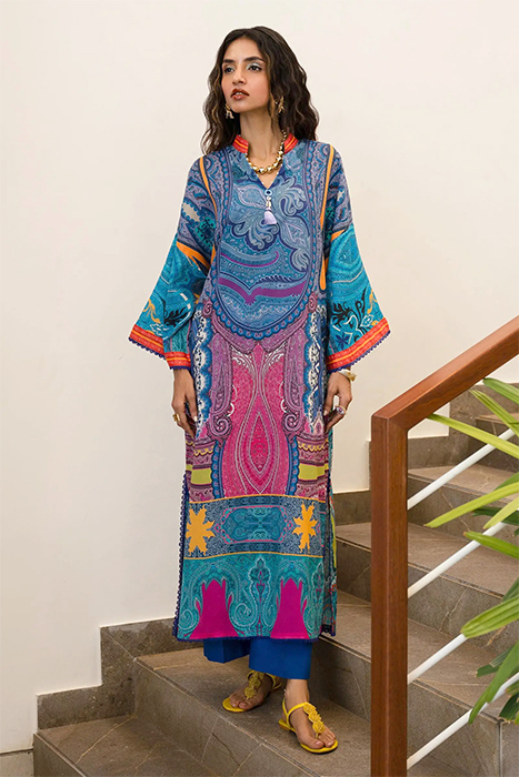 Sana Safinaz Mahay' 24 Pakistani Summer Suit - 012B a