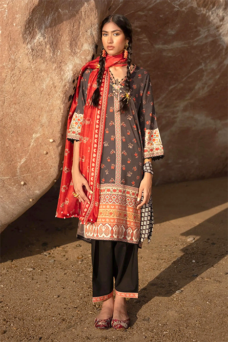 Sana Safinaz Mahay' 24 Pakistani Summer Suit - 017A a