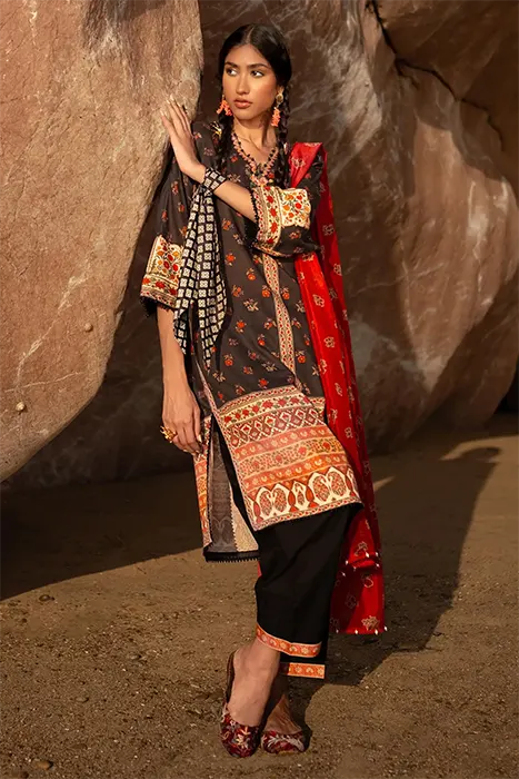 Sana Safinaz Mahay' 24 Pakistani Summer Suit - 017A b
