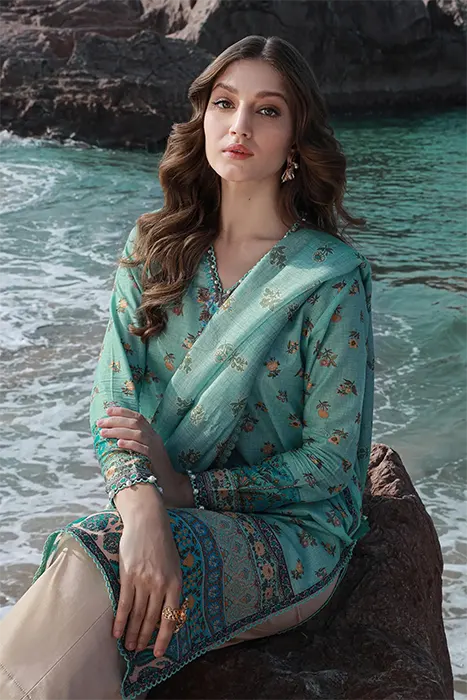 Sana Safinaz Mahay' 24 Pakistani Summer Suit - 017B b