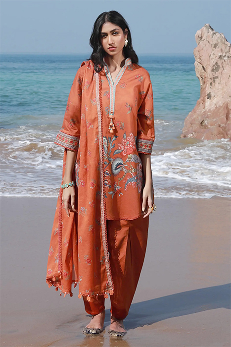 Sana Safinaz Mahay' 24 Pakistani Summer Suit - 020A a