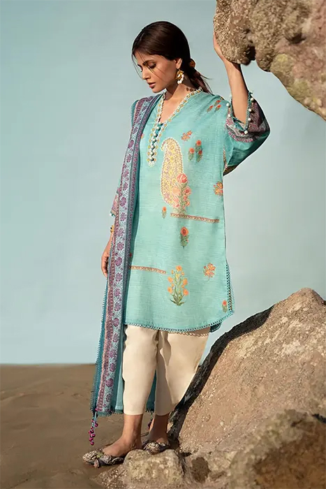 Sana Safinaz Mahay' 24 Pakistani Summer Suit - 022B a