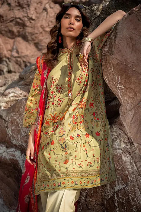 Sana Safinaz Mahay' 24 Pakistani Summer Suit - 023B b