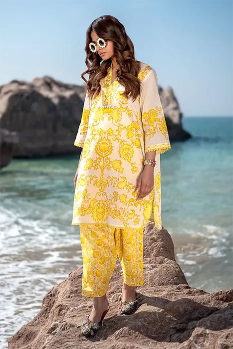 Sana Safinaz Mahay' 24 Pakistani Summer Suit - 025A a