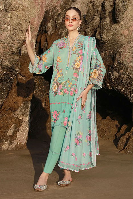 Sana Safinaz Mahay' 24 Pakistani Summer Suit - 026B a
