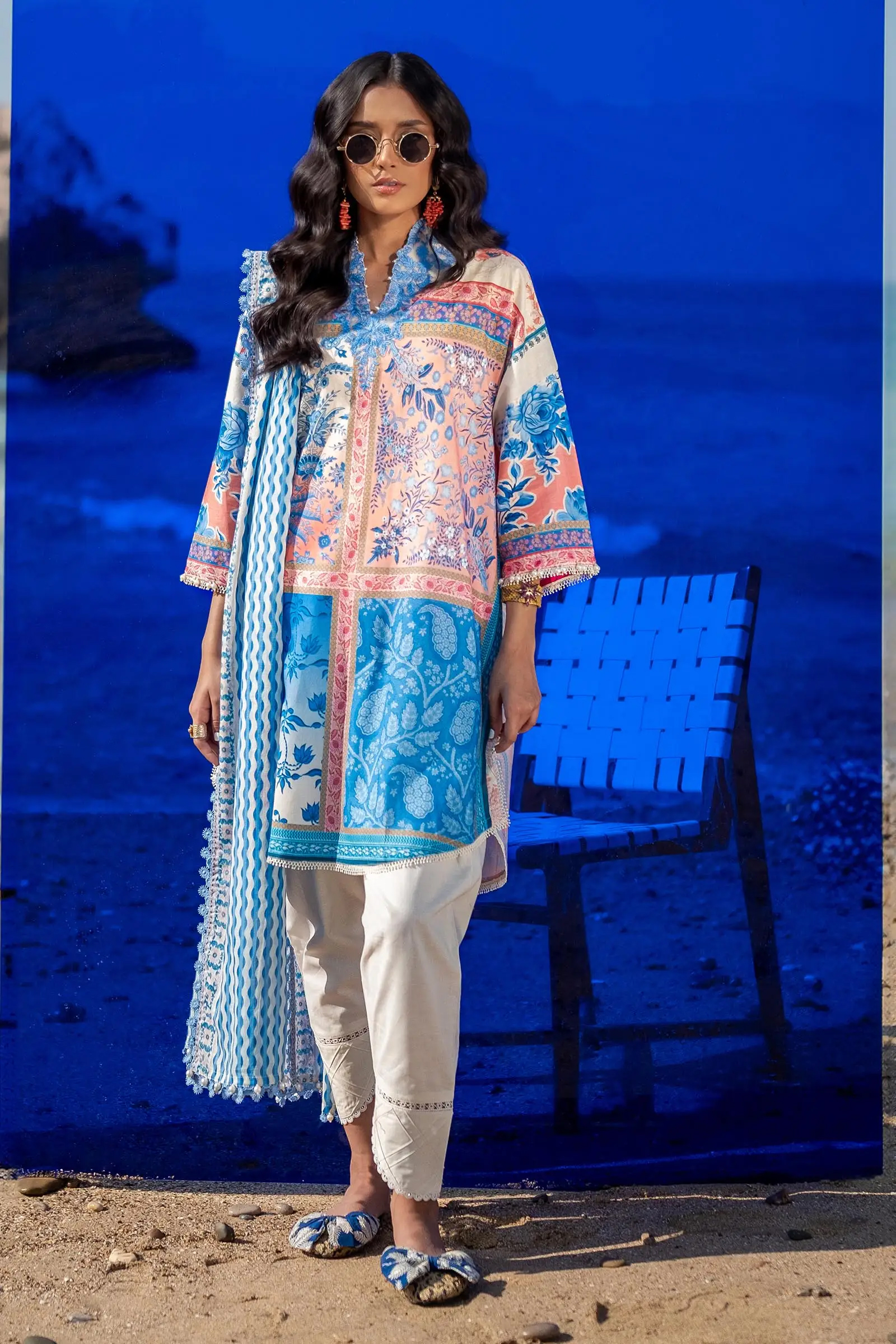 Sana Safinaz Mahay' 24 Pakistani Summer Suit - 028B a