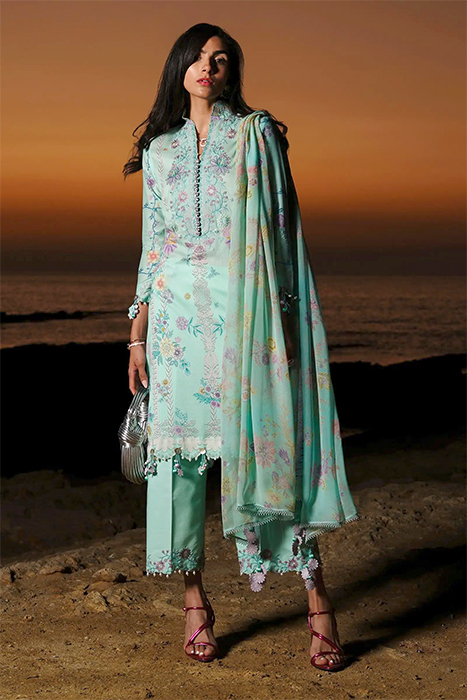 Sana Safinaz Muzlin Spring 2024 Vol - 1 Pakistani Suits - 008B a