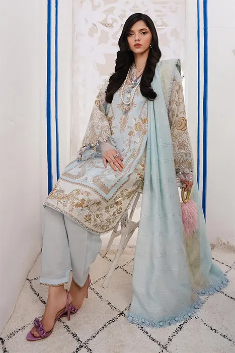 Sana Safinaz Muzlin Spring 2024 Vol - 1 Pakistani Suits - 018B b