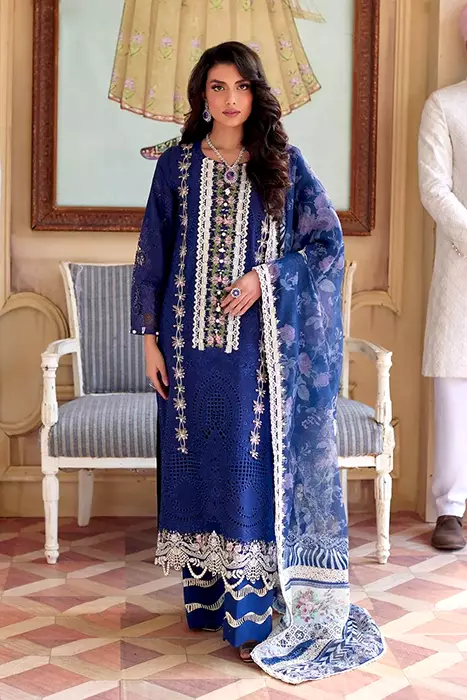 Elaf Premium Eid Edit 2024 Pakistani Summer Suits - ELE-10 YALINA a