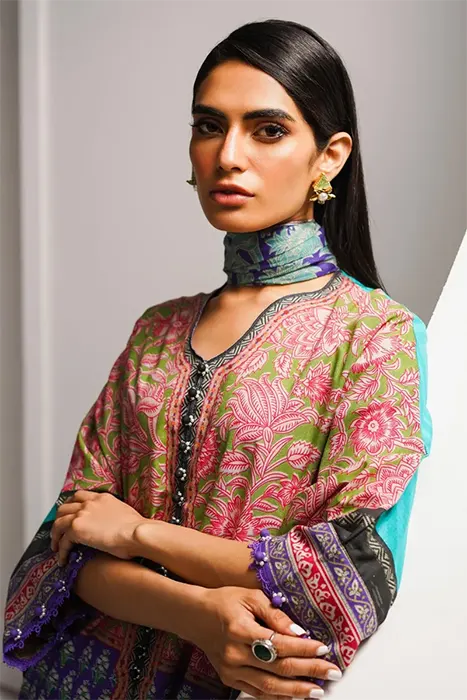 MAHAY by Sana Safinaz Embroidered Lawn Suits - SS23MH D-14B b