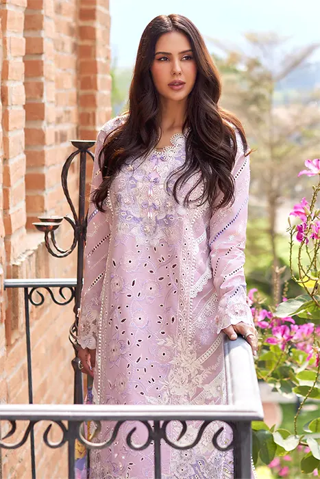 Mushq Luxury Lawn 2024 - Te Amo Pakistani Suits - TUSCANY TEMPTATION b