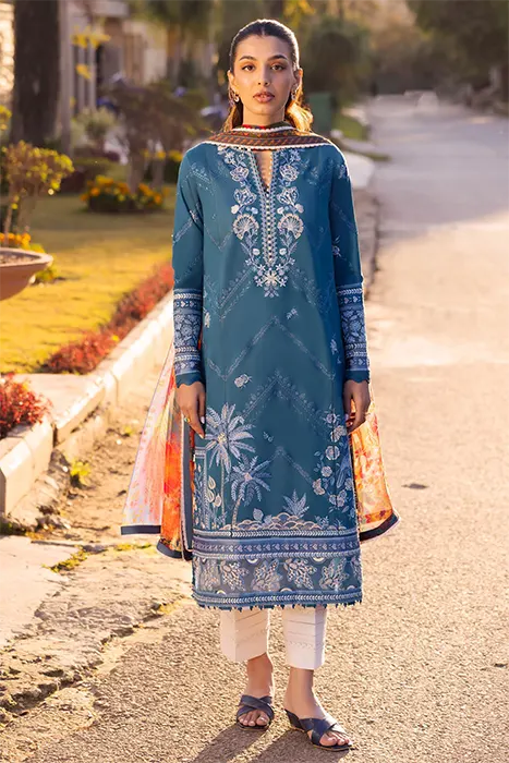 Zaha Lawn 2024 Pakistani Suits - EIRA (ZL24-05 B) a