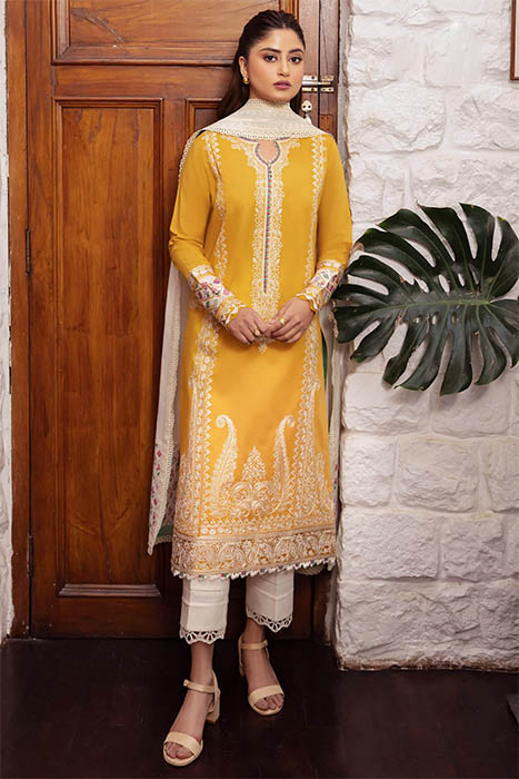 20-Zaha Lawn 2024 Pakistani Suits -FERYA (ZL24-06 A) a