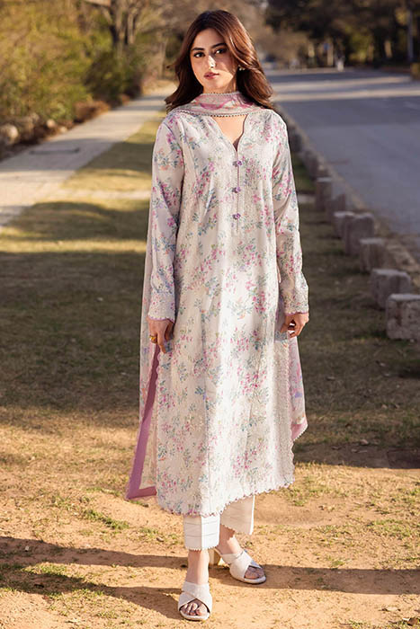 Zaha Lawn 2024 Pakistani Suits - AYSEL (ZL24-03 A) a