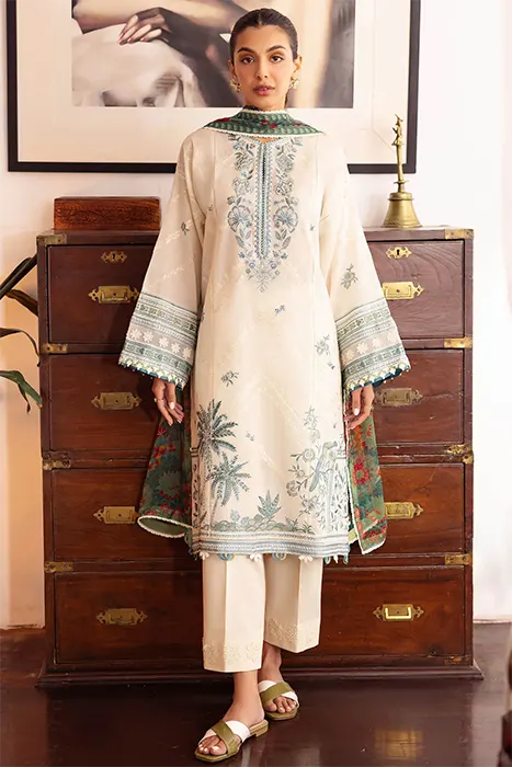 Zaha Lawn 2024 Pakistani Suits - EIRA (ZL24-05 A) a