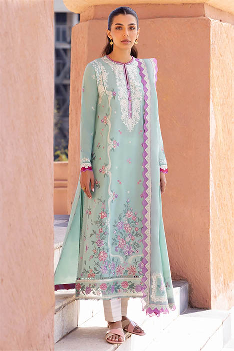 Zaha Lawn 2024 Pakistani Suits -LARMINA (ZL24-02 A) a