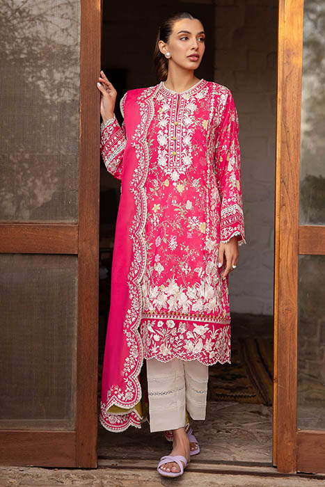 Zaha Lawn 2024 Pakistani Suits -LEYLA (ZL24-12 A) a
