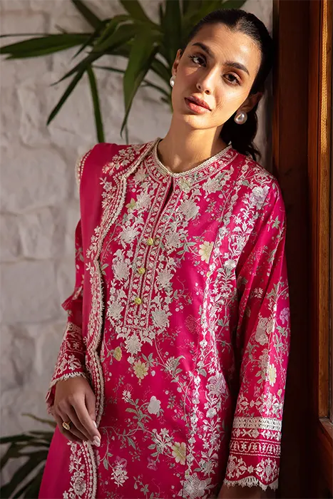 Zaha Lawn 2024 Pakistani Suits -LEYLA (ZL24-12 A) b