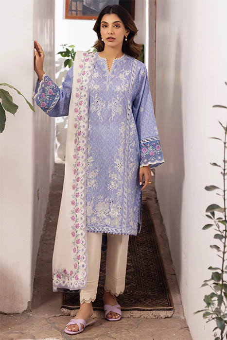 Zaha Lawn 2024 Pakistani Suits -NARINA (ZL24-15 B) a