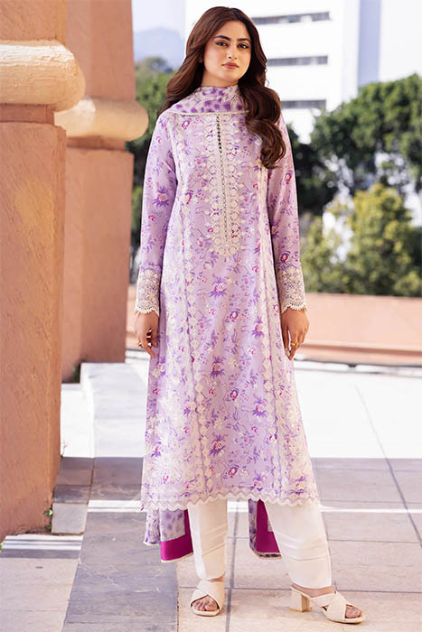 Zaha Lawn 2024 Pakistani Suits -SENA (ZL24-10 A) a