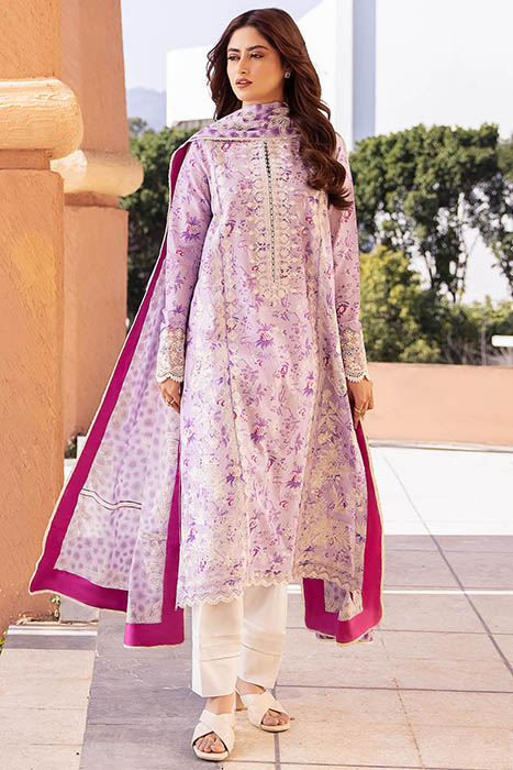 Zaha Lawn 2024 Pakistani Suits -SENA (ZL24-10 A) b