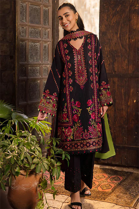 Zaha Lawn 2024 Pakistani Suits -ZEL (ZL24-08 B) a