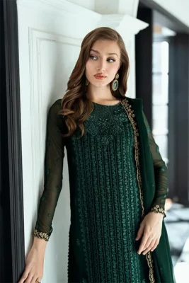 Azure ensemble Green Suits for Night Events