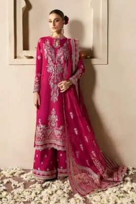 Pink Silk Salwar kameez
