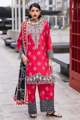  Red suit for women