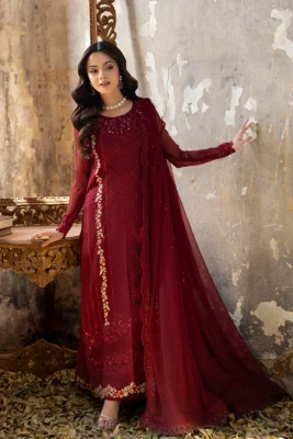 Winter Red dress for women